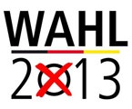 Machen Sie 2013 von Ihrem Wahlrecht Gebrauch